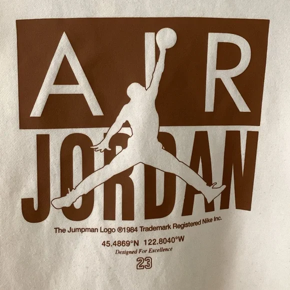 Rare Air Jordan Brown and Beige Sweater